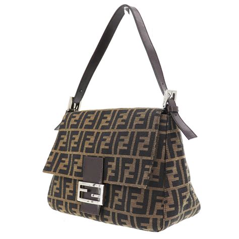 fendi vintage canvas|pre owned Fendi handbags.